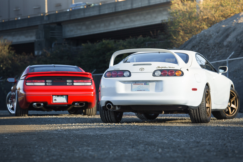 Illustration for article titled Your Ridiculously Awesome Toyota Supra And Nissan 300ZX Wallpapers Are Here